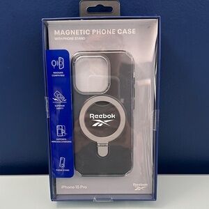 NWT Reebok iPhone Case with Stand